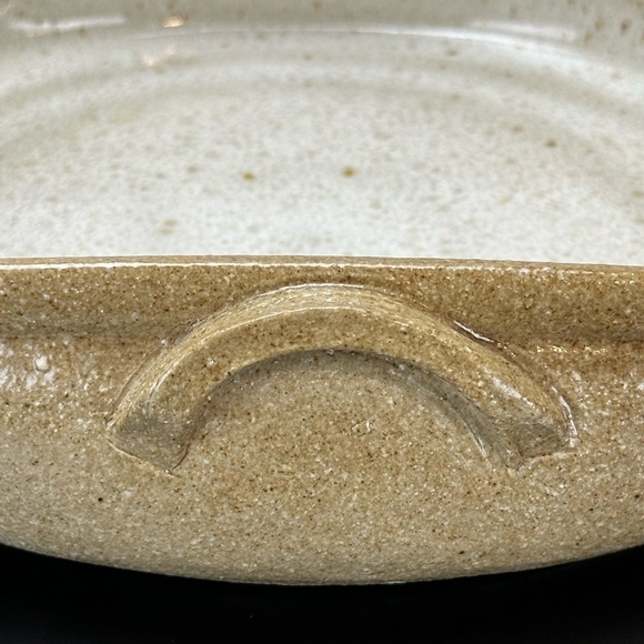 Vtg Devica Studio Art Pottery Baking Dish Made in Portugal Speckled Earthenware - Picture 6 of 12